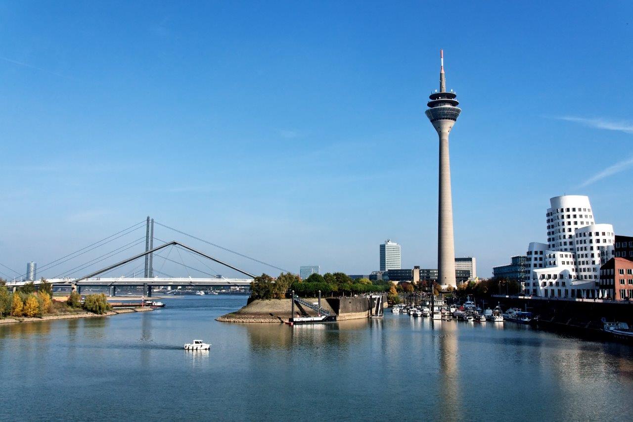 Skyline Düsseldorf - Headerbild auf Startseite