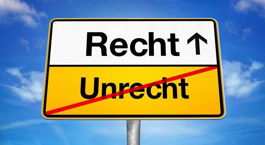 Bild zum Zitat Recht-Unrecht für Startseite Wirtschaft im Wettbewerb